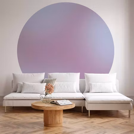 Rund fototapet - Complex gradient gradient