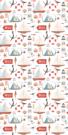 Tapet - Holiday cruise