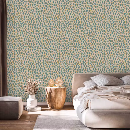Tapet - Giraffe pattern animal pattern in
