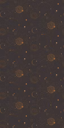 Tapet - Night sky artistic composition of suns and
