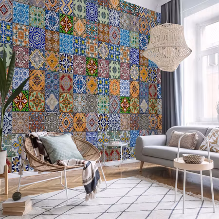 Tapet - Colorful mosaic