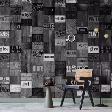 Tapet - Mosaic of words