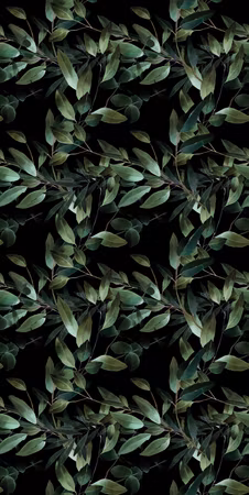 Tapet - Winged green