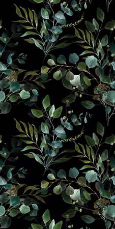 Tapet - Painted nature