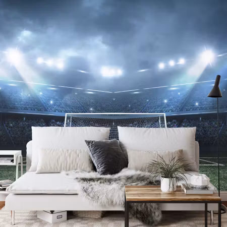 Fototapet - Soccer stadium playground