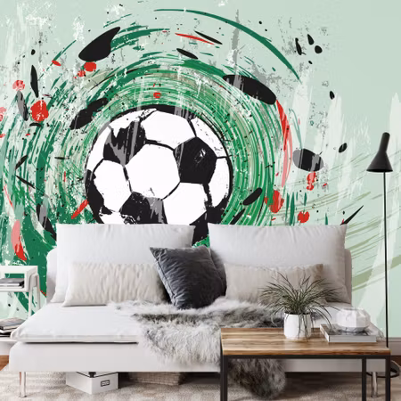 Fototapet - Sports soccer