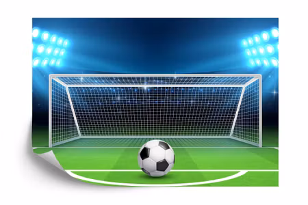 Fototapet - Ball on the shot line of the criminal