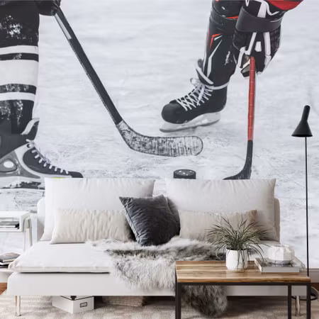 Fototapet - Hockey game