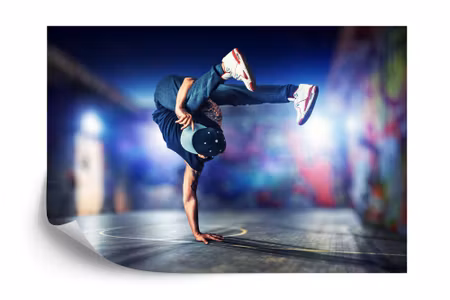 Fototapet - Breakdance dancer