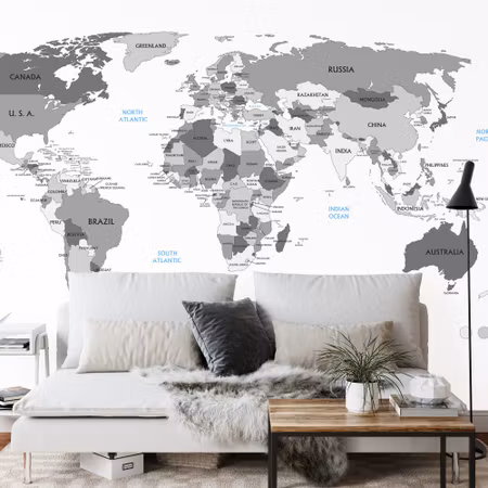 Fototapet - World map