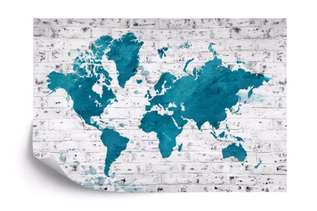 Fototapet - World map