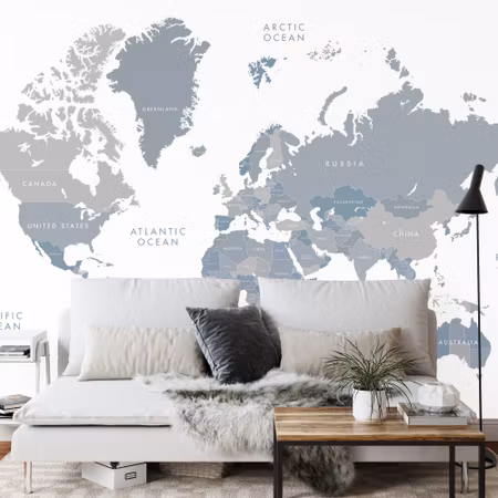 Fototapet - World map