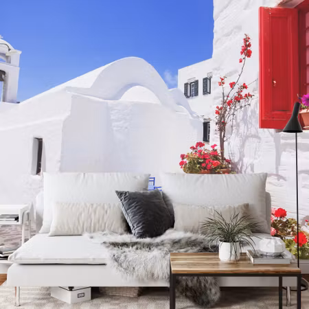 Fototapet - Greek street