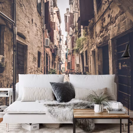 Fototapet - Alley transition
