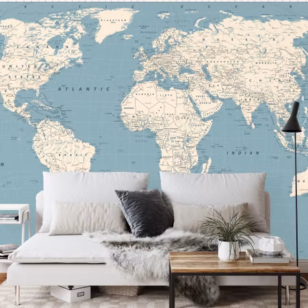 Fototapet - World map