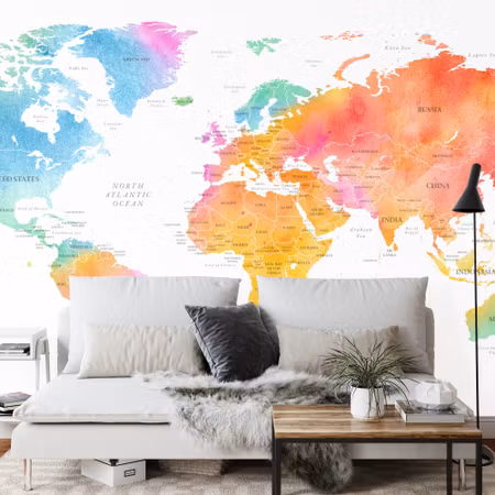 Fototapet - World map