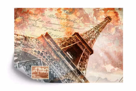 Fototapet - Paris eiffel tower