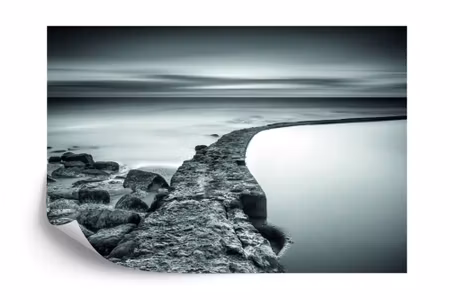 Fototapet - Beach sea rocks