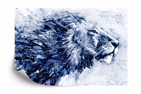 Fototapet - Majestic lion