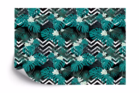 Fototapet - Monstera leaves