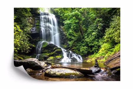 Fototapet - Cascade waterfall