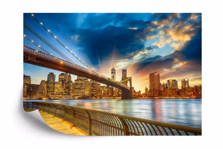 Fototapet - View of New York city