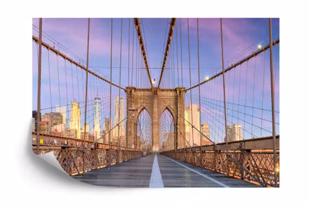 Fototapet - Brooklyn bridge ny