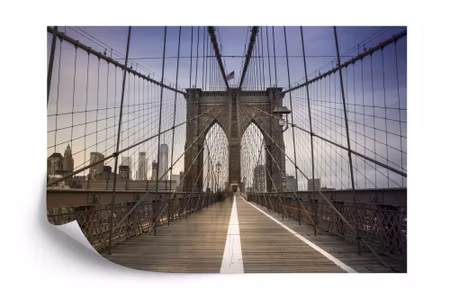 Fototapet - Brooklyn bridge ny