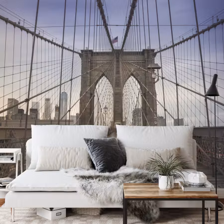 Fototapet - Brooklyn bridge ny