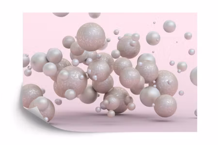 Fototapet - Optical balls 3D