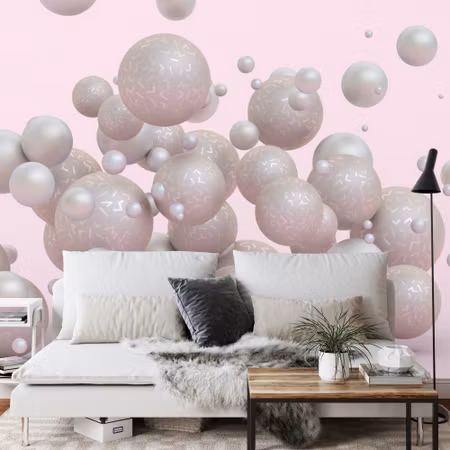 Fototapet - Optical balls 3D