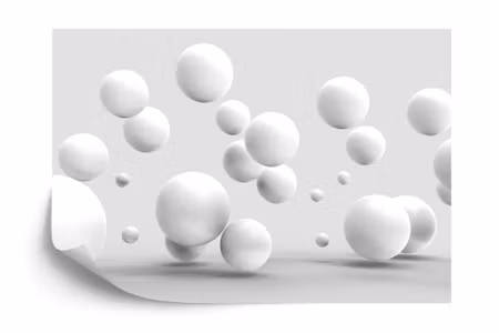 Fototapet - Optical balls 3D