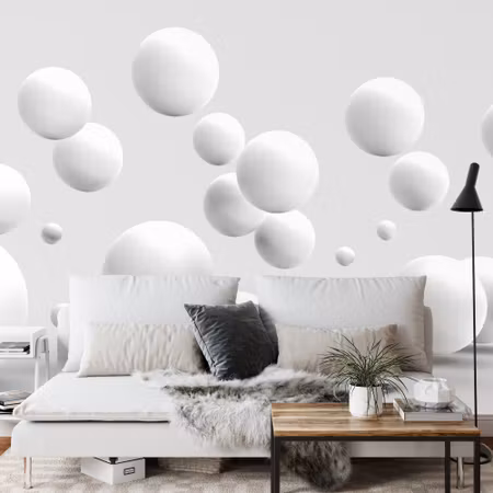 Fototapet - Optical balls 3D