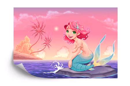 Fototapet - Funny siren