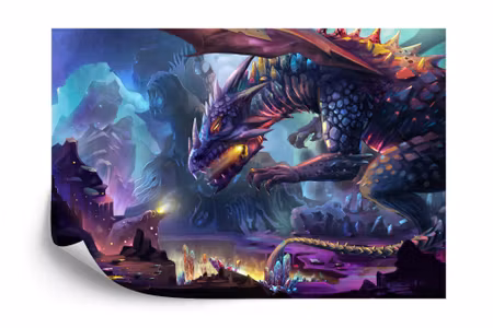Fototapet - Fantastic dragon
