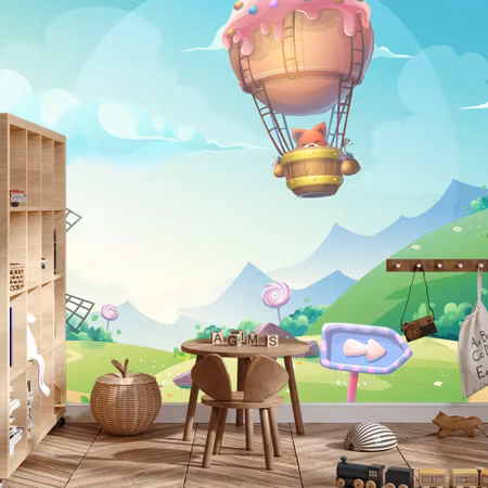 Fototapet - Fairy tale candy land