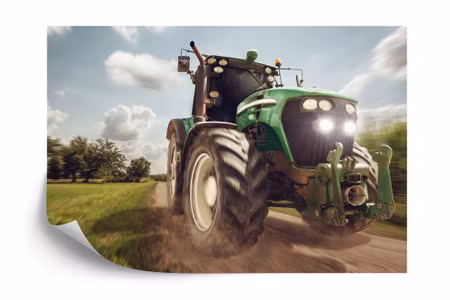 Fototapet - Racing tractor