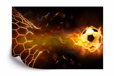 Fototapet - Soccer sport ball