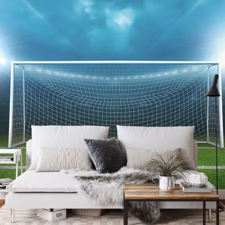Fototapet - Soccer 3D field
