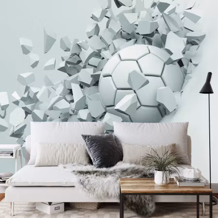 Fototapet - 3D sports ball