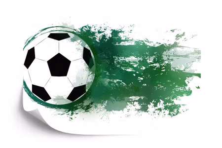 Fototapet - Soccer ball