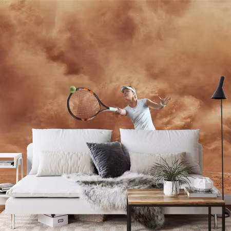Fototapet - Tennis player in game