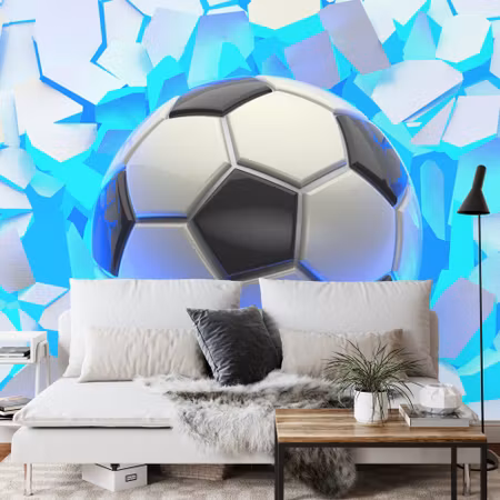 Fototapet - Football 3D