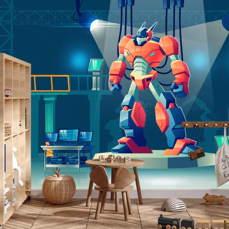Fototapet - Robots in the laboratory