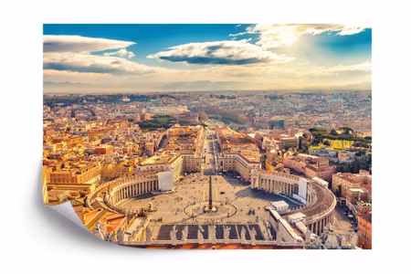 Fototapet - St peter&amp039s square in the vatican