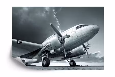 Fototapet - Propeller airplane