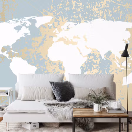 Fototapet - World map