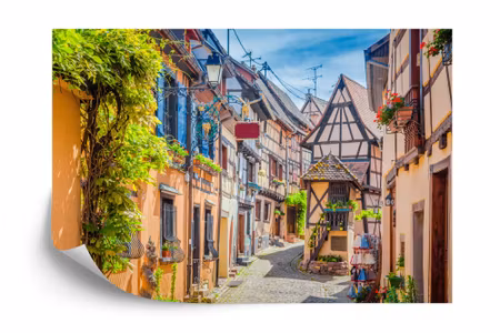 Fototapet - Alley transition