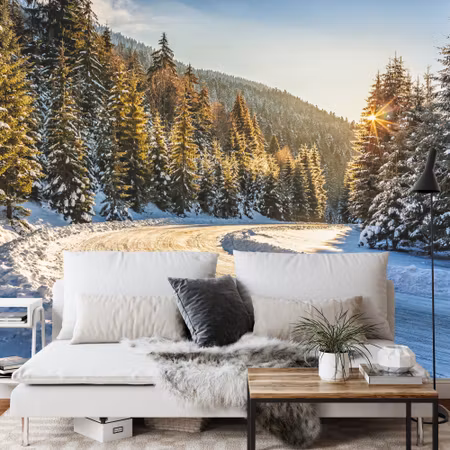 Fototapet - Winter forest