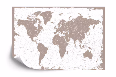 Fototapet - World map